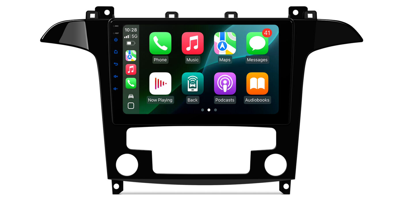 FORD MONDEO (2007-2013) | S-MAX(2008-2011) | Android 14 | 2+64GB | GPS radio ja multimedia näyttösoitin - Apple CarPlay ja Android Auto