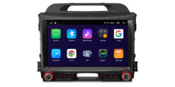 Kia Sportage IDSP90SPK Android rakenduste vaade DSP ja CarPlay toega