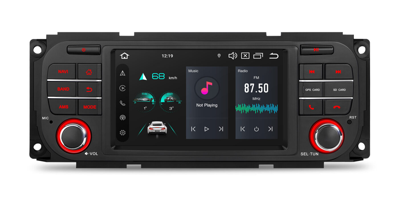Dodge Caravan / Chrysler Voyager / Town&Country 2000 - 2007 | Android 14 | 4+64GB | 4G | Gyroscope | GPS autoraadio ja multimeediakeskus - Töökindel riistvara igapäevaseks kasutamiseks