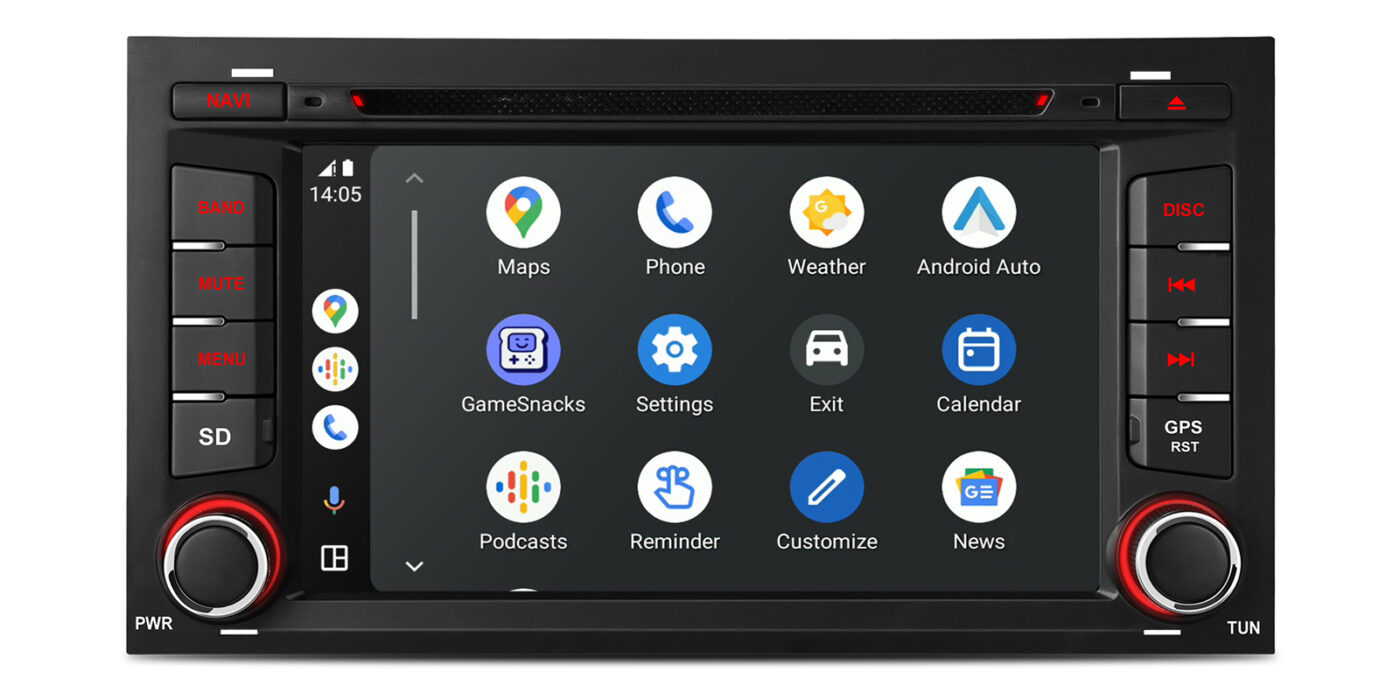 Seat Leon (2012-2019) | Android 14 | 4+64GB | 4G | Gyroscope | CD/DVD | GPS autoraadio ja multimeediakeskus - Apple CarPlay ja Android Auto