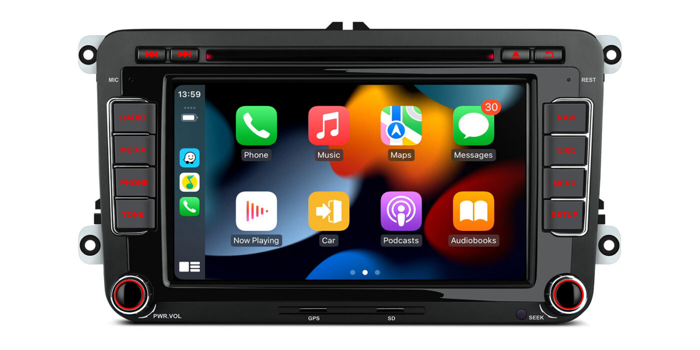 VW Passat B6 | B7 | Multivan | Transporter T5 | T6 | Amarok | Tiguan | Touran | Sharan | Android 14 | 4+64GB | 4G | Gyroscope | CD/DVD | GPS autoraadio ja multimeediakeskus - Muuda oma auto multimeediakogemus nutikamaks ja kaasaegsemaks
