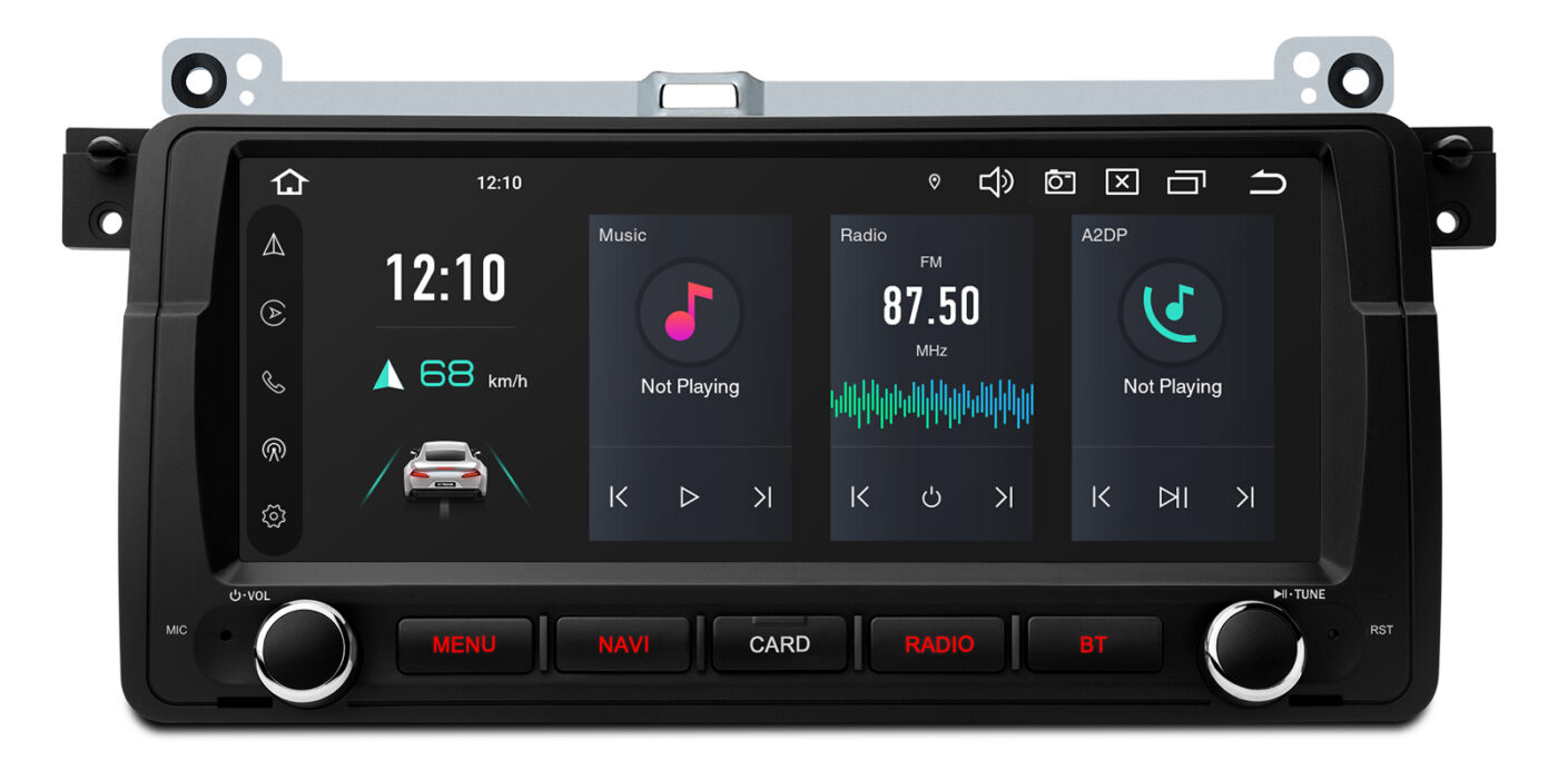 BMW 3. seeria E46 (1998-2006) | Android 14 | 4+64GB | 4G | Gyroscope | GPS autoraadio ja multimeediakeskus - Töökindel riistvara igapäevaseks kasutamiseks