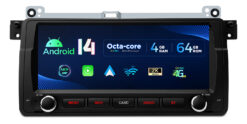 BMW 3. seeria E46 (1998-2006) Xtrons PX8446BLHGS Android 14 autoraadio tootepilt