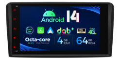 Audi A3 (2003-2012) Xtrons PX84A3ALDABGS Android 14 autoraadio tootepilt
