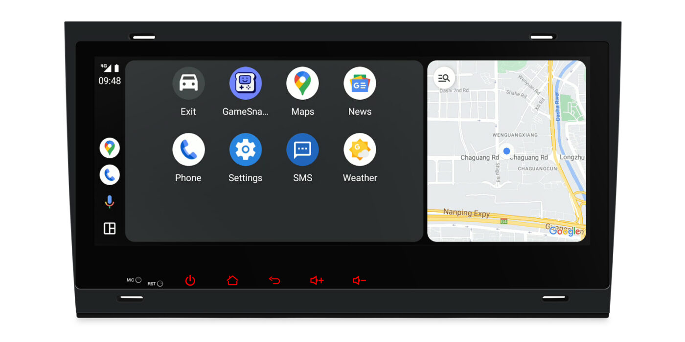 Audi A4 | B5 (2002-2008) | Android 14 | 4+64GB | 4G | Gyroscope | GPS autoraadio ja multimeediakeskus - GPS navigatsioon ja multimeedia