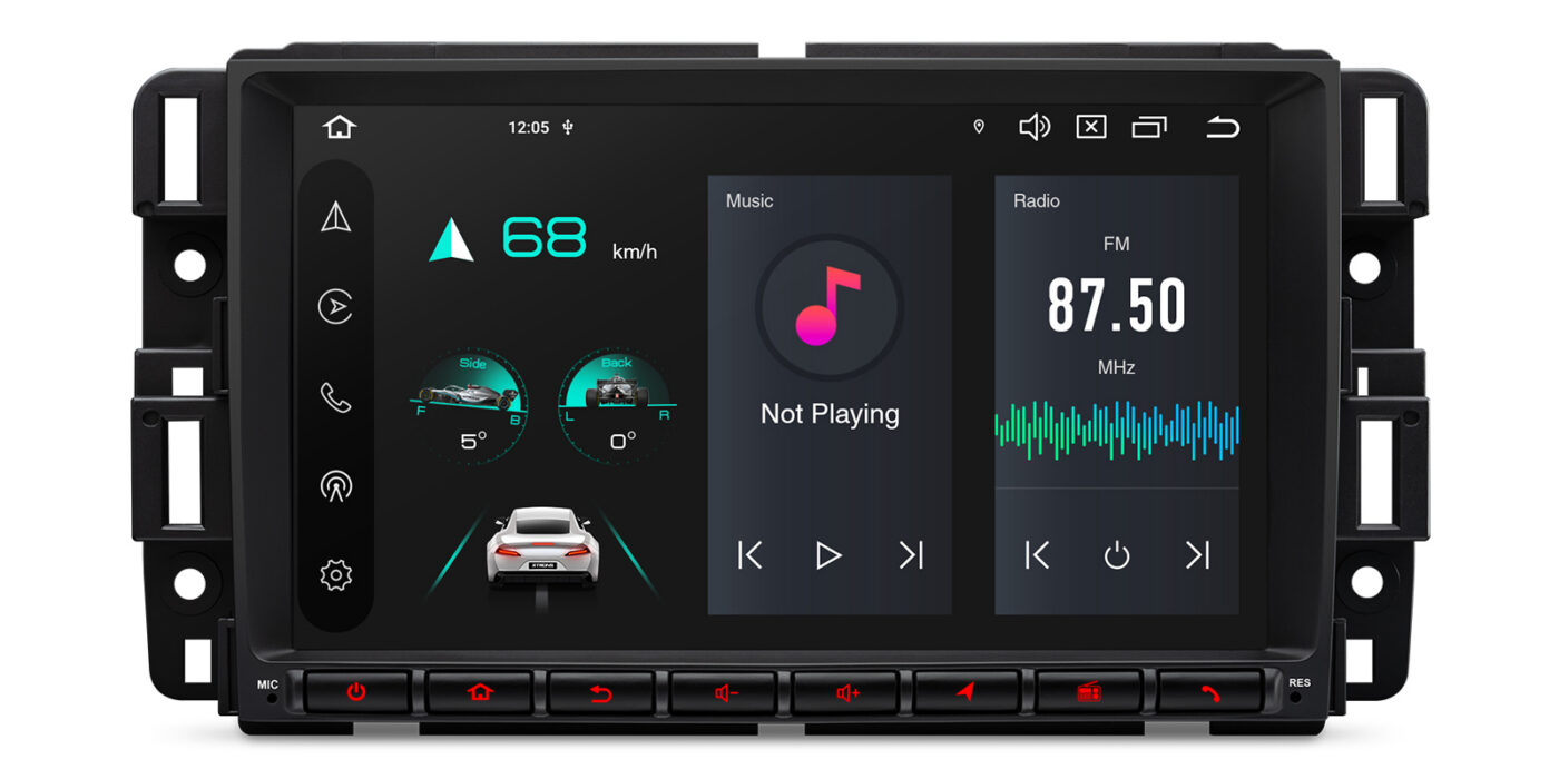 Chevrolet | Buick | GMC | HUMMER | Android 14 | 4+64GB | 4G | Gyroscope | GPS autoraadio ja multimeediakeskus - Töökindel riistvara igapäevaseks kasutamiseks