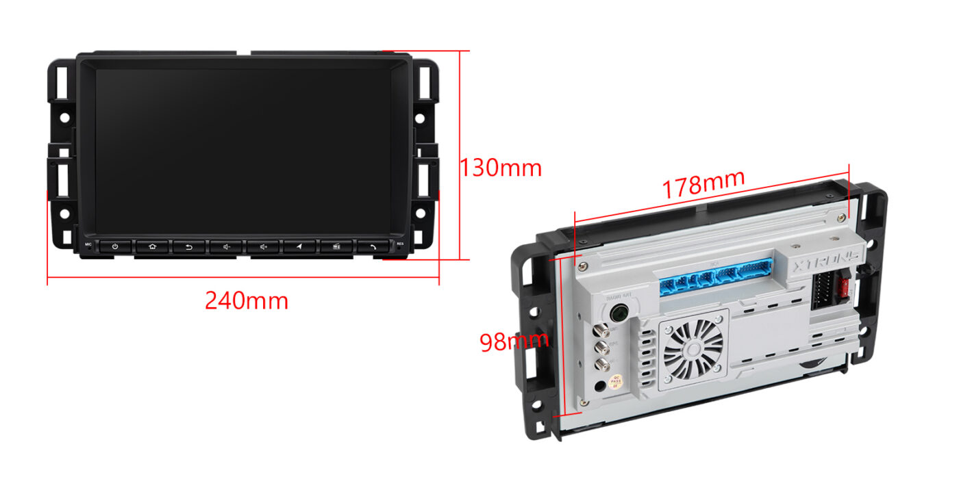 Chevrolet | Buick | GMC | HUMMER | Android 14 | 4+64GB | 4G | Gyroscope | GPS autoraadio ja multimeediakeskus - Sobivus ja olulised omadused