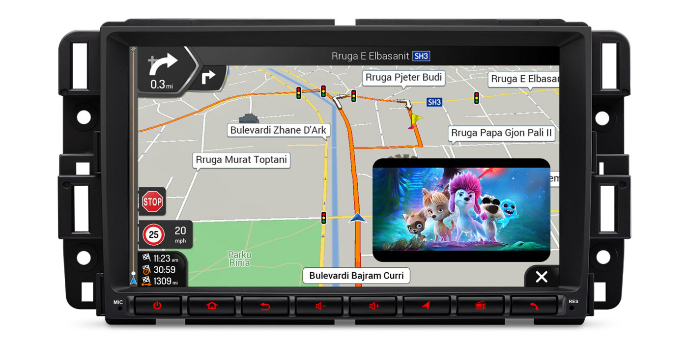 Chevrolet | Buick | GMC | HUMMER | Android 14 | 4+64GB | 4G | Gyroscope | GPS autoraadio ja multimeediakeskus - GPS navigatsioon ja multimeedia