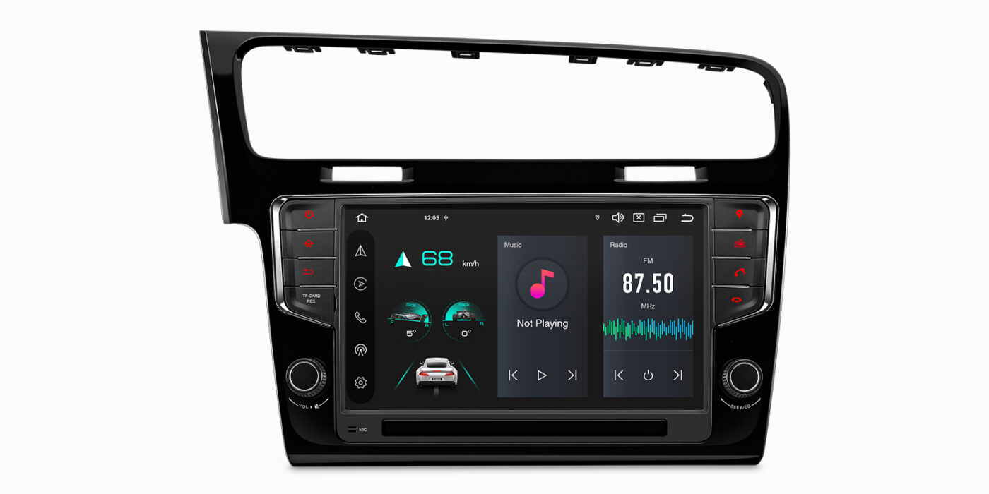VW Golf 7 | Android 14 | 4+64GB | 4G | Gyroscope | DAB+ | GPS autoraadio ja multimeediakeskus - Töökindel riistvara igapäevaseks kasutamiseks