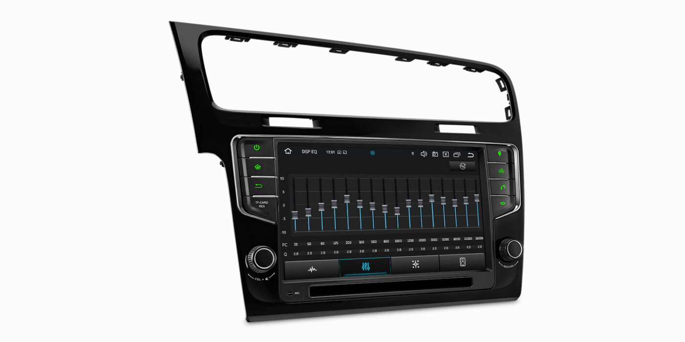 VW Golf 7 | Android 14 | 4+64GB | 4G | Gyroscope | DAB+ | GPS autoraadio ja multimeediakeskus - RDS raadio ja DSP heli