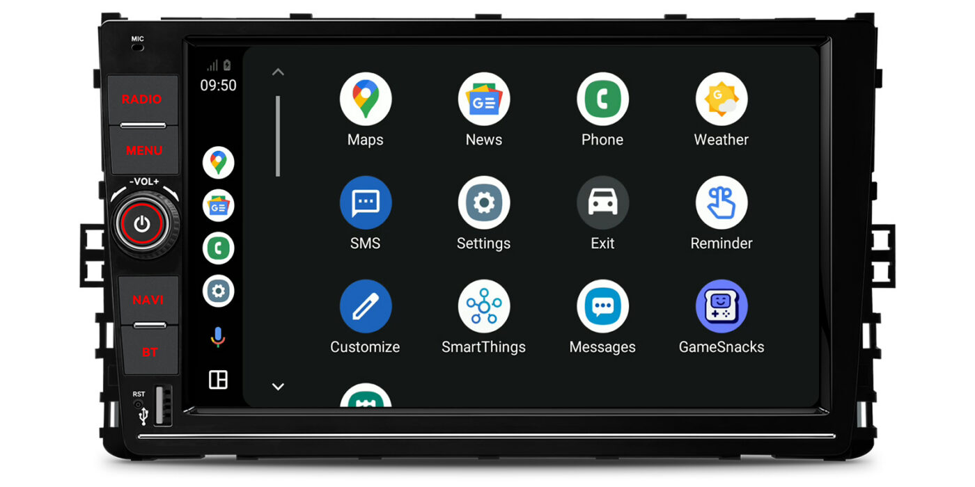 Arteon | Passat B8 | T-Roc | T-Cross | Golf 7 | VW MQB (2016+) | Android 14 | 4+64GB | 4G | Gyroscope | GPS autoraadio ja multimeediakeskus - Apple CarPlay ja Android Auto