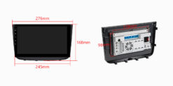 Mercedes-Benz Vito & Viano (2004-2006) Xtrons PXP14M639GDAB Android 14 autoraadio tootepilt