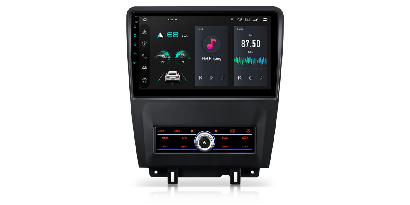 Ford Mustang (2009-2014) | Android 14 | 4+64GB | 4G | Gyroscope | GPS autoraadio ja multimeediakeskus - Töökindel riistvara igapäevaseks kasutamiseks