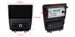 Ford Mustang (2009-2014) Xtrons PXP14MTFGS Android 14 autoraadio tootepilt