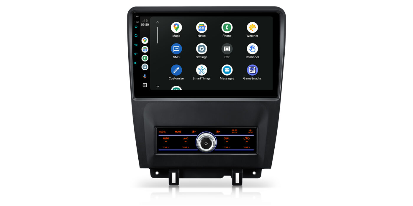 Ford Mustang (2009-2014) | Android 14 | 4+64GB | 4G | Gyroscope | GPS autoraadio ja multimeediakeskus - Apple CarPlay ja Android Auto