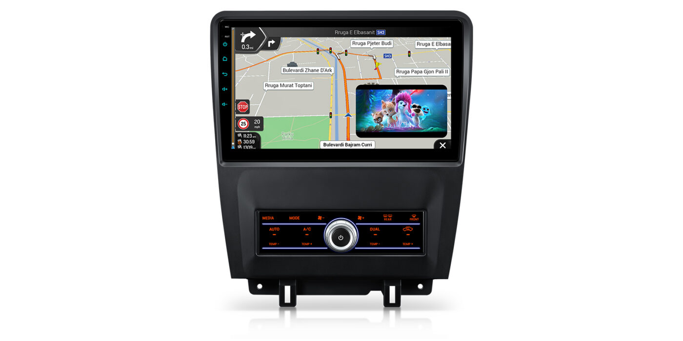 Ford Mustang (2009-2014) | Android 14 | 4+64GB | 4G | Gyroscope | GPS autoraadio ja multimeediakeskus - GPS navigatsioon ja multimeedia