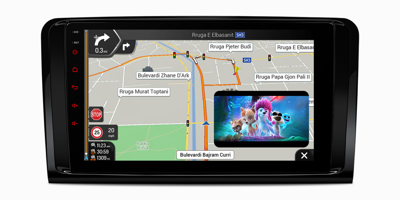 Mercedes-Benz ML | GL | W164 | X164 (2005-2012) | Android 14 | 4+64GB | 4G | Gyroscope | DAB+ | GPS autoraadio ja multimeediakeskus - GPS navigatsioon ja multimeedia