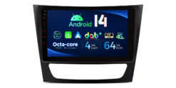 Mercedes-Benz E-Class W211 (2002-2008) | CLS W219 (2005-2006) Xtrons PXP94M211GDAB Android 14 autoraadio tootepilt