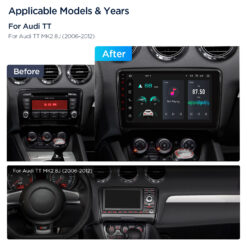 Audi TT (2006-2012) Xtrons PXP94TTAGDAB Android 14 autoraadio tootepilt