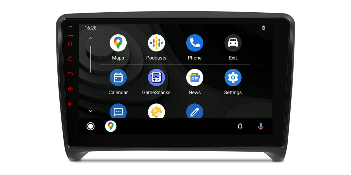 Audi TT (2006-2012) | Android 14 | 4+64GB | 4G | Gyroscope | DAB+ | GPS autoraadio ja multimeediakeskus - Apple CarPlay ja Android Auto
