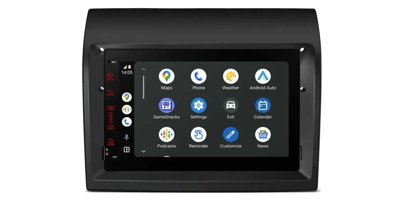 Peugeot Boxer | Citroen Jumper | Fiat Ducato (2011-2015) | Android 14 | 4+64GB | 4G | GPS autoraadio ja multimeediakeskus - RDS raadio ja DSP heli
