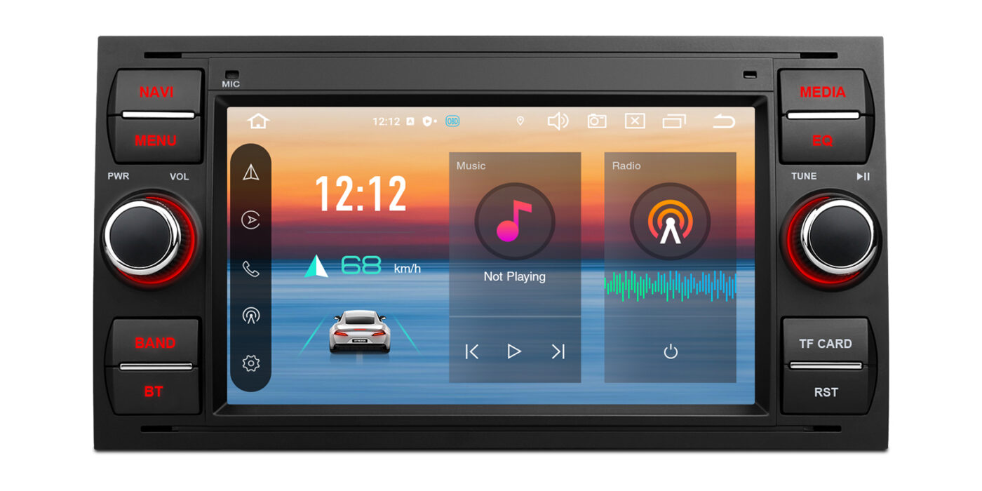 Ford C-Max | S-Max | Galaxy | Focus | Transit (2005-2011) | Android 14 | 4+64GB | 4G | GPS autoraadio ja multimeediakeskus - RDS raadio ja DSP heli