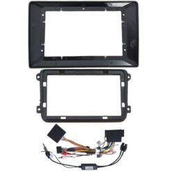 AutoDIGI F0722: 10,1-tollise Android-ekraani paigaldusraam ja juhtmekomplekt, Volkswagen Passat B6 / B7 / Multivan / Transporter T5 / T6 / Amarok / Tiguan / Touran / Sharan
