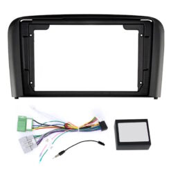 AutoDIGI F0971: 9-tollise Android-ekraani paigaldusraam ja juhtmekomplekt, Volvo S80