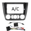 AutoDIGI F1011: 9-tollise Android-ekraani paigaldusraam ja juhtmekomplekt, BMW 1. seeria E81 / E82 / E87 / E88