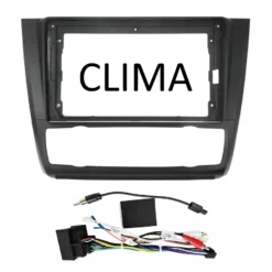 AutoDIGI F1012: 9-tollise Android-ekraani paigaldusraam ja juhtmekomplekt, BMW 1. seeria E81 / E82 / E87 / E88