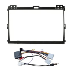 AutoDIGI F9129: 9-tollise Android-ekraani paigaldusraam ja juhtmekomplekt, Toyota Land Cruiser Prado 120