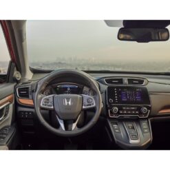 Näide auto Honda CR-V originaalraadio ja armatuurlaua fotost sobivuse kontrollimiseks