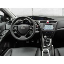 Näide auto Honda Civic originaalraadio ja armatuurlaua fotost sobivuse kontrollimiseks