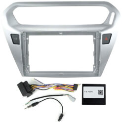 AutoDIGI F9431S: 9-tollise Android-ekraani paigaldusraam ja juhtmekomplekt, Citroën C-Elysée / Peugeot 301