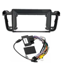 AutoDIGI F9432: 9-tollise Android-ekraani paigaldusraam ja juhtmekomplekt, Peugeot 508