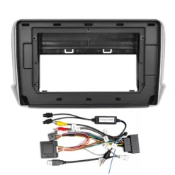 AutoDIGI F9434: 10,1-tollise Android-ekraani paigaldusraam ja juhtmekomplekt, Peugeot 208 / 2008