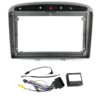 AutoDIGI F9438S: 9-tollise Android-ekraani paigaldusraam ja juhtmekomplekt, Peugeot 308 / 408 / RCZ