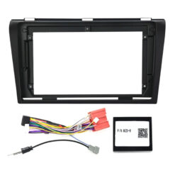 AutoDIGI F9603: 9-tollise Android-ekraani paigaldusraam ja juhtmekomplekt, Mazda 3