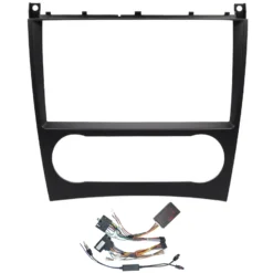 AutoDIGI F9811: 9-tollise Android-ekraani paigaldusraam ja juhtmekomplekt, Mercedes-Benz C-klass W203 / CLK W209