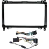 AutoDIGI F9813: 9-tollise Android-ekraani paigaldusraam ja juhtmekomplekt, Mercedes-Benz Sprinter / Vito / Viano / A-klass / B-klass
