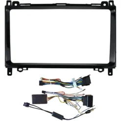 AutoDIGI F9813: 9-tollise Android-ekraani paigaldusraam ja juhtmekomplekt, Mercedes-Benz Sprinter / Vito / Viano / A-klass / B-klass