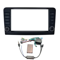 AutoDIGI F9815-knob: 9-tollise Android-ekraani paigaldusraam ja juhtmekomplekt, Mercedes-Benz ML W164 / GL X164
