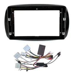 AutoDIGI F9830: 9-tollise Android-ekraani paigaldusraam ja juhtmekomplekt, Smart Fortwo C453 A453 W453