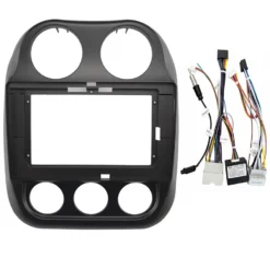 AutoDIGI F9832: 10,1-tollise Android-ekraani paigaldusraam ja juhtmekomplekt, Jeep Compass 1 MK