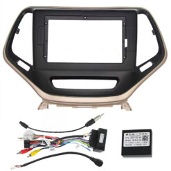 AutoDIGI F9834: 10,1-tollise Android-ekraani paigaldusraam ja juhtmekomplekt, Jeep Cherokee 5 KL