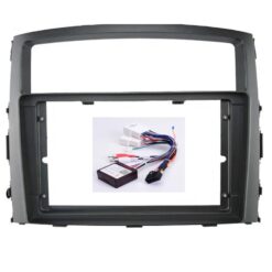 AutoDIGI F9846B: 9-tollise Android-ekraani paigaldusraam ja juhtmekomplekt, Mitsubishi Pajero 4 V80 V90