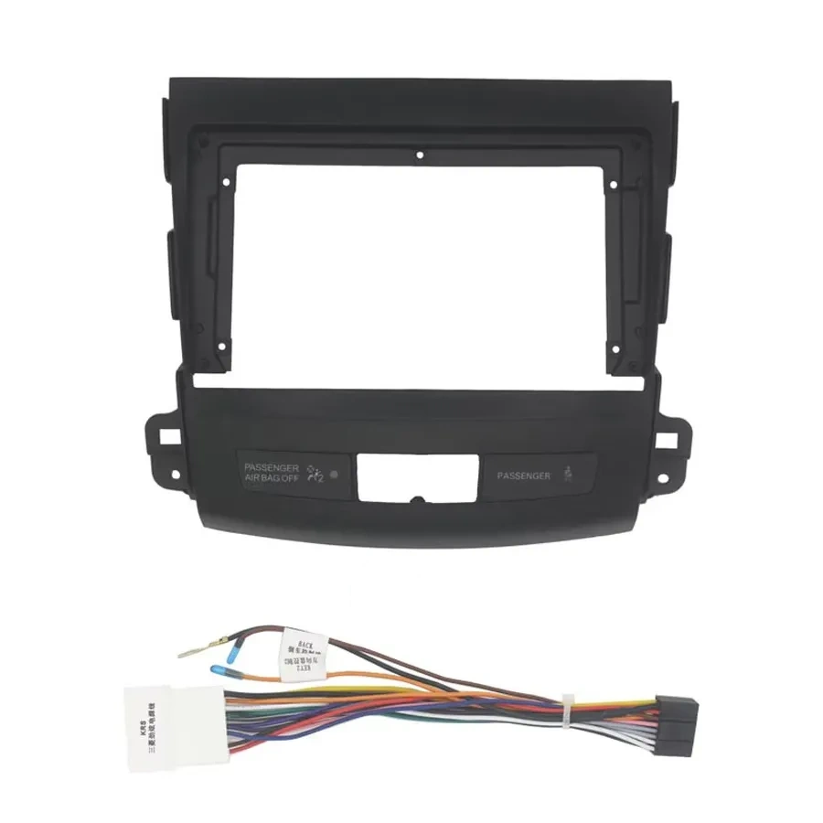 AutoDIGI F9848: 9-tollise Android-ekraani paigaldusraam ja juhtmekomplekt, Mitsubishi Outlander / Citroën C-Crosser / Peugeot 4007