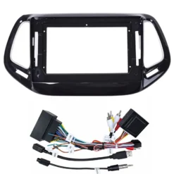 AutoDIGI F9880: 10,1-tollise Android-ekraani paigaldusraam ja juhtmekomplekt, Jeep Compass 2 MP