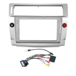 AutoDIGI F9949: 9-tollise Android-ekraani paigaldusraam ja juhtmekomplekt, Citroën C4