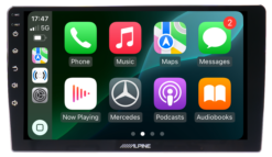 ALPINE INE-AW409S — Apple CarPlay avakuva